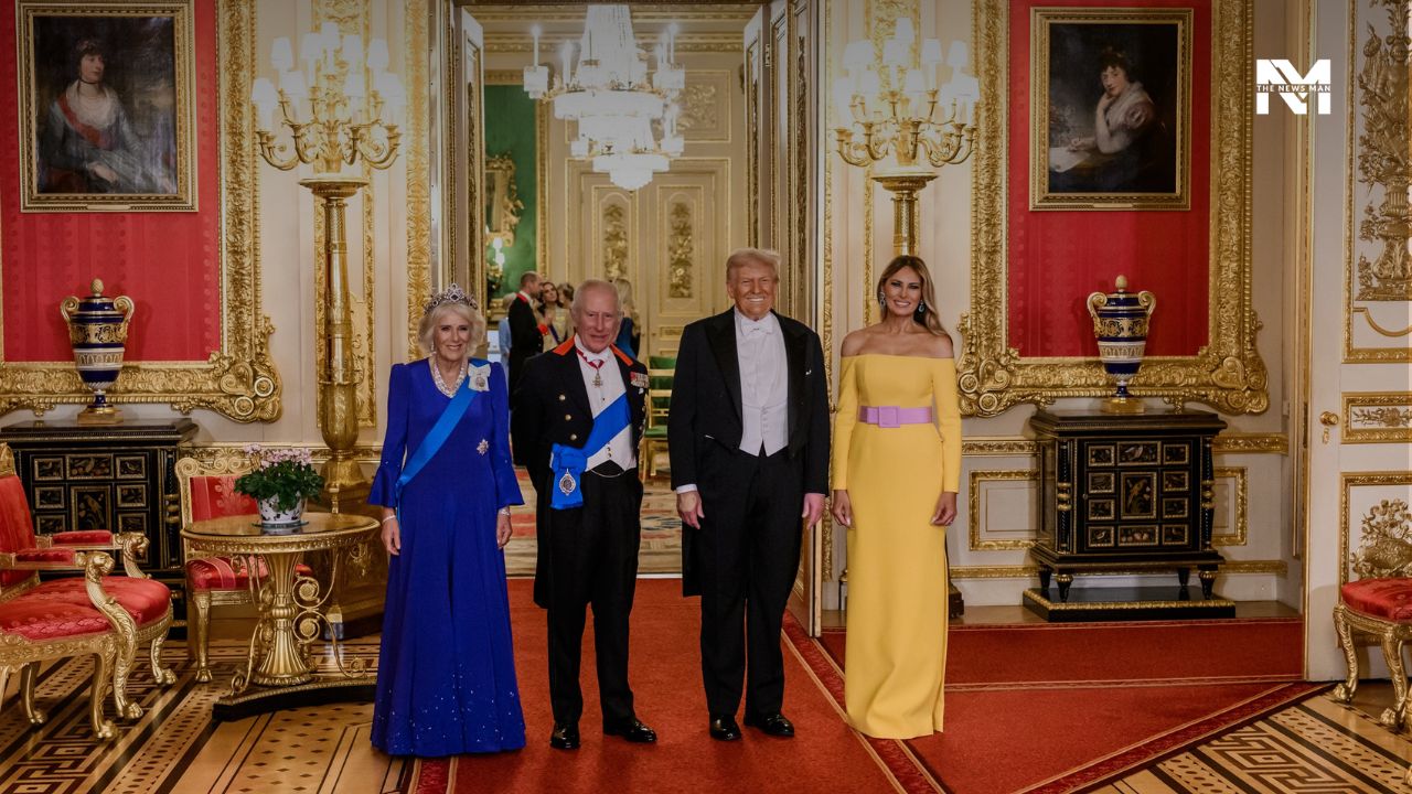 Donald Trump and First Lady Attend State Banquet Hosted by King Charles III at Windsor Castle