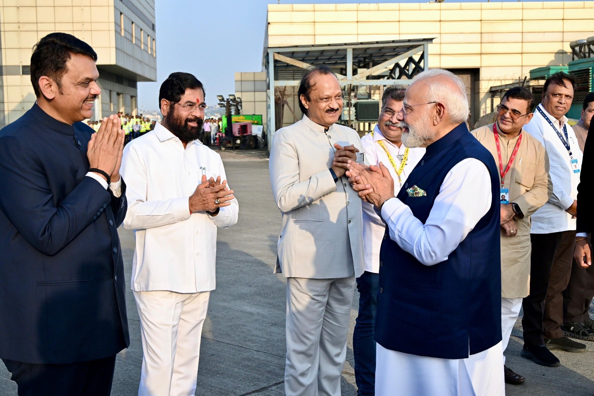 Photo credit: CMO Maharashtra / X