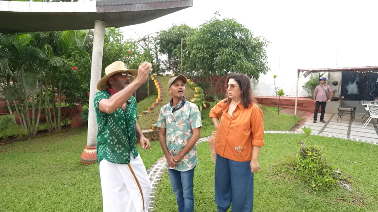 Open Kitchen, Titantic Point, 700 Plants: Jackie Shroff’s Farmhouse Giving Cozy Vibes Open Kitchen, Titantic Point, 700 Plants: Jackie Shroff’s Farmhouse Giving Cozy Vibes