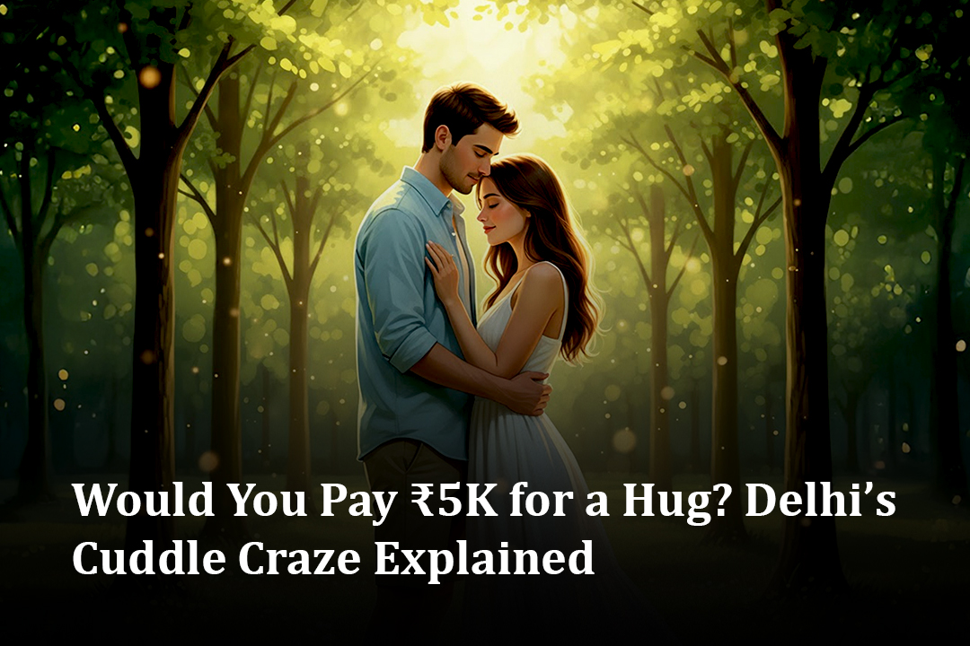 Would You Pay ₹5K for a Hug? Delhi’s Cuddle Craze Explained