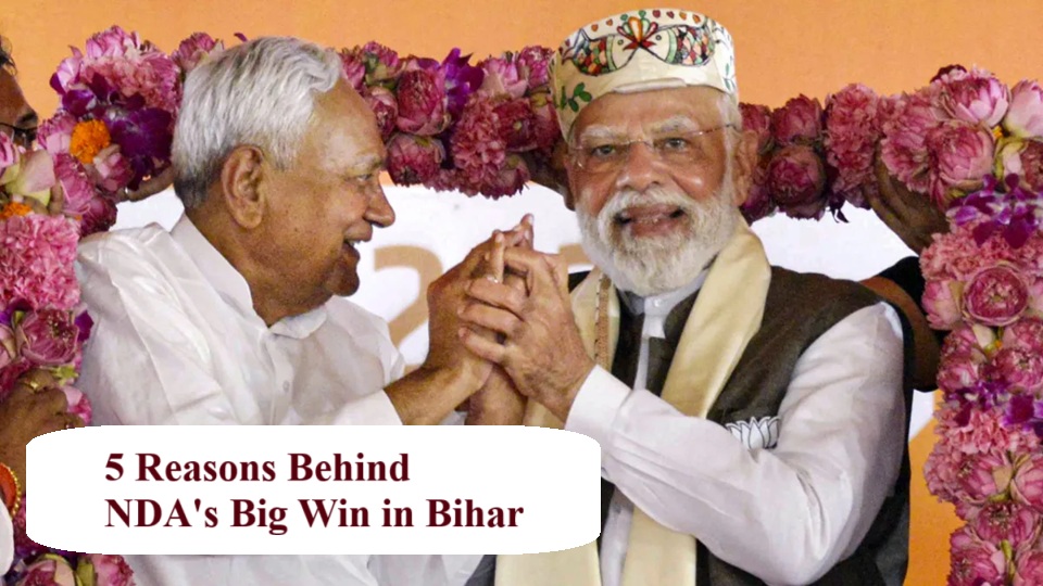 NDA Crossed 200 Seats in Bihar Election: 5 Reasons for The Big Win