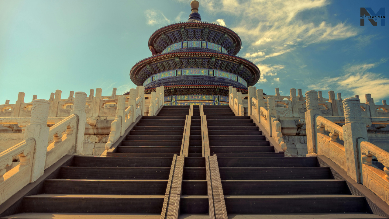 Situated in the heart of China's capital city, the Temple of Heaven was constructed in the early 15th century under the rule of the Yongle Emperor. Featuring an elaborate tower, colorful pillars, and outstanding architectural design, this temple is a UNESCO World Heritage site. The magnificent structure served as the main venue for emperors of the Ming and Qing dynasties, where they used to host yearly prayer ceremonies for good harvests and atonement.