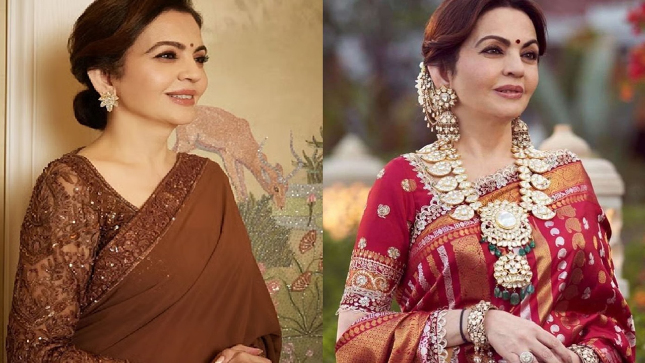Saree Draping Styles Inspired by Nita Ambani
