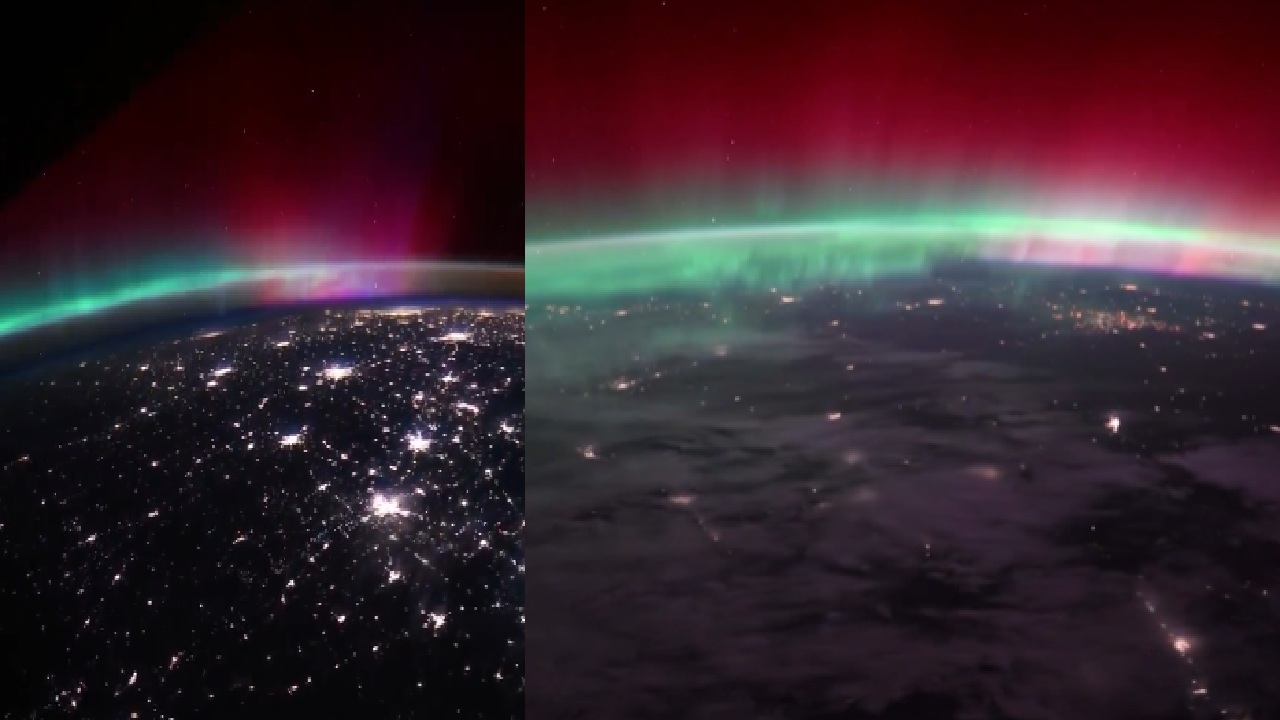 How Do Northern Lights Look From Above Earth? NASA Astronaut Shares Stunning View, Watch Video