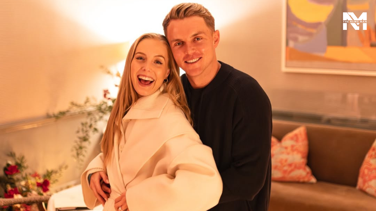 Sam Curran and Isabella Grace