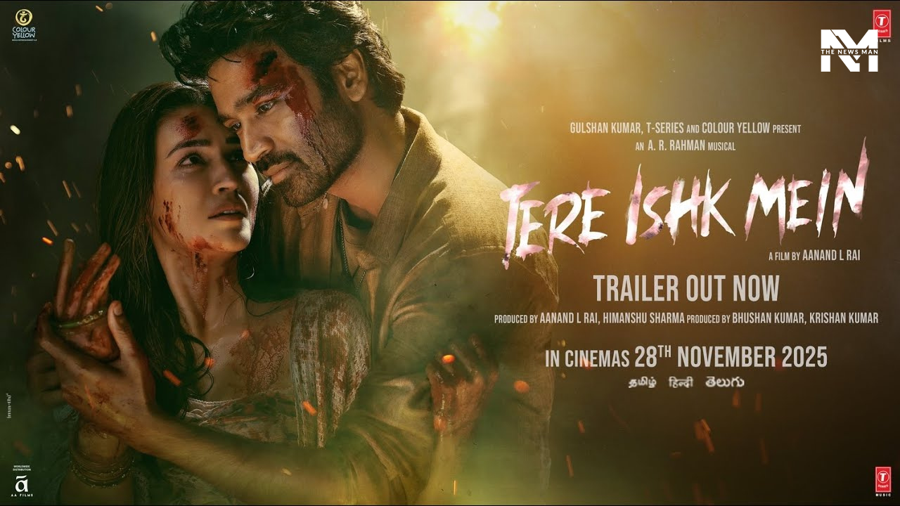Tere Ishq Mein Trailer: Dhanush and Kriti Sanon’s Intense Romance Is On the Edge