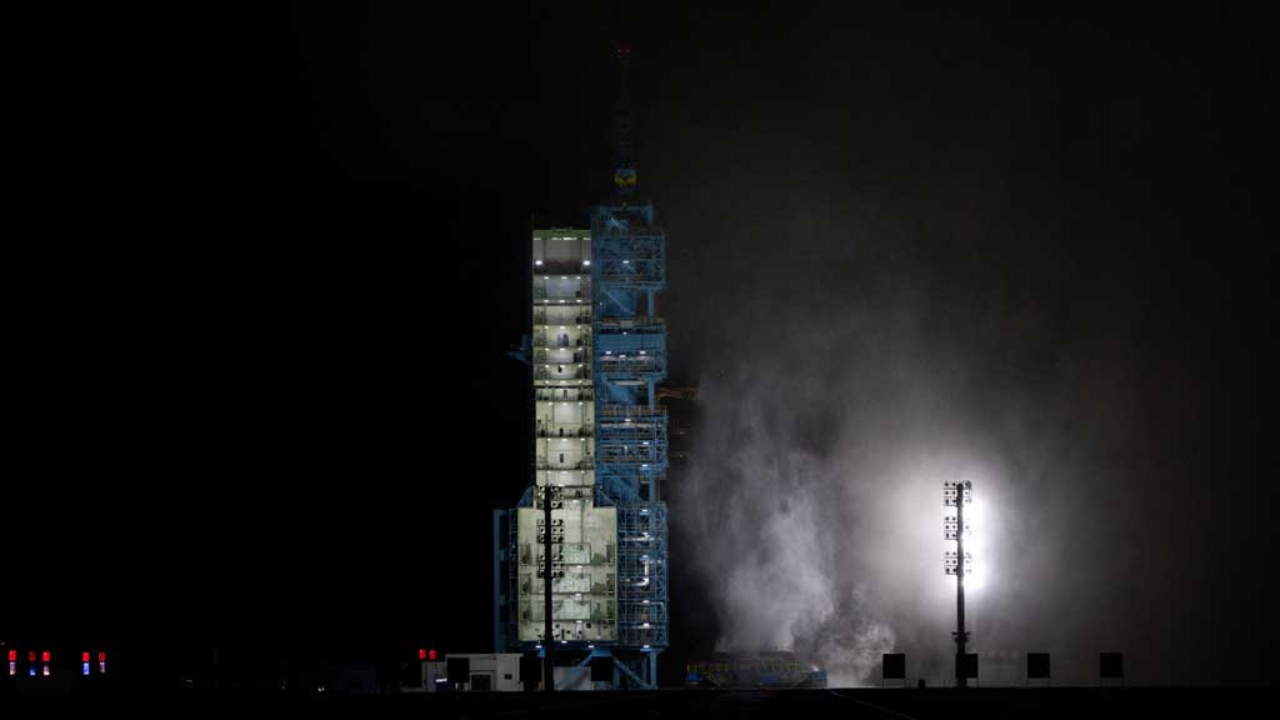 China Sends 2 Young Astronauts, 1 Commander, And 4 Lab Mice to Space Station Tiangong China Sends 2 Young Astronauts, 1 Commander, And 4 Lab Mice to Space Station Tiangong