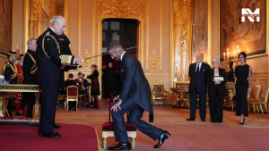 David Beckham and King Charles