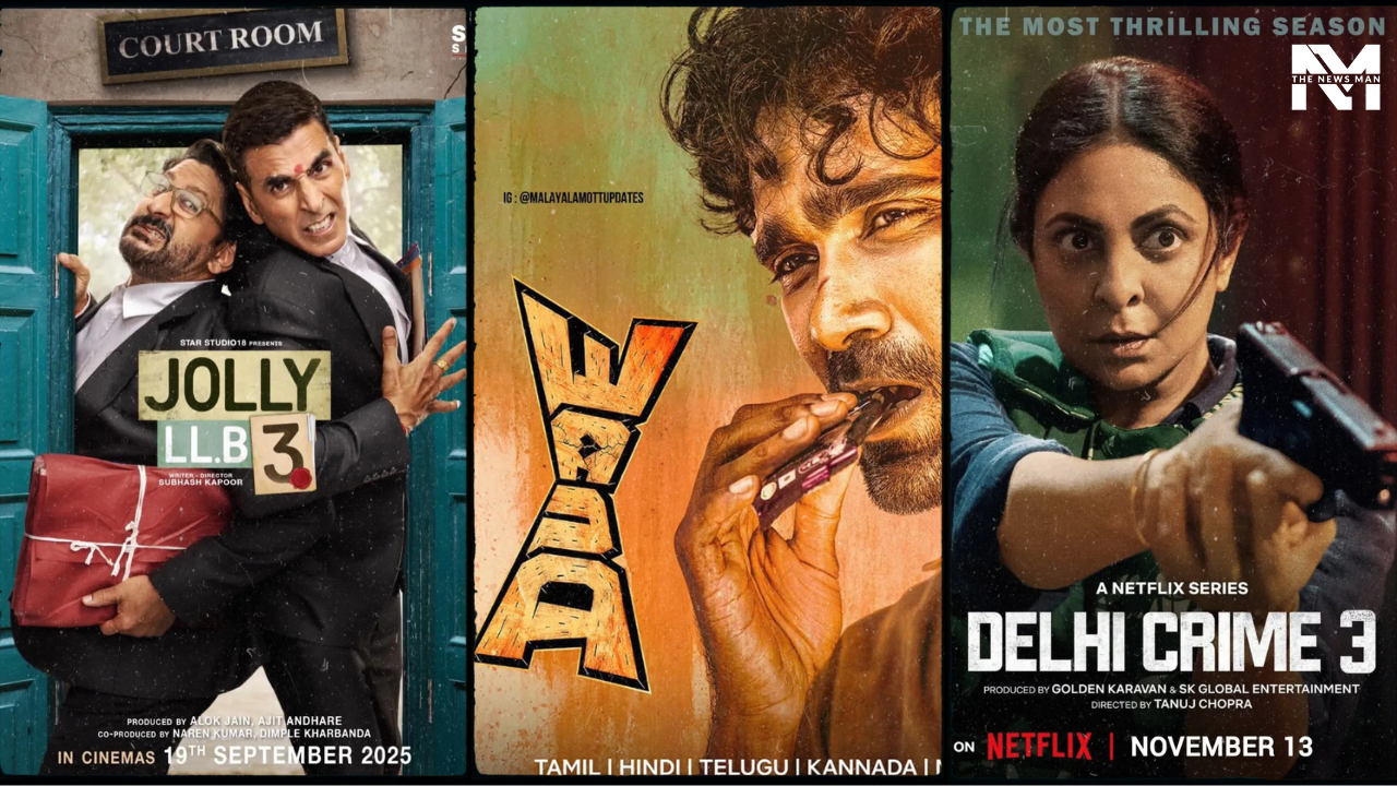 Delhi Crime Season 3, Jolly LLB 3, Dude, And More: Check the List of New OTT Releases