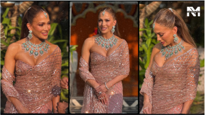 Jennifer Lopez in Manish Malhotra Saree