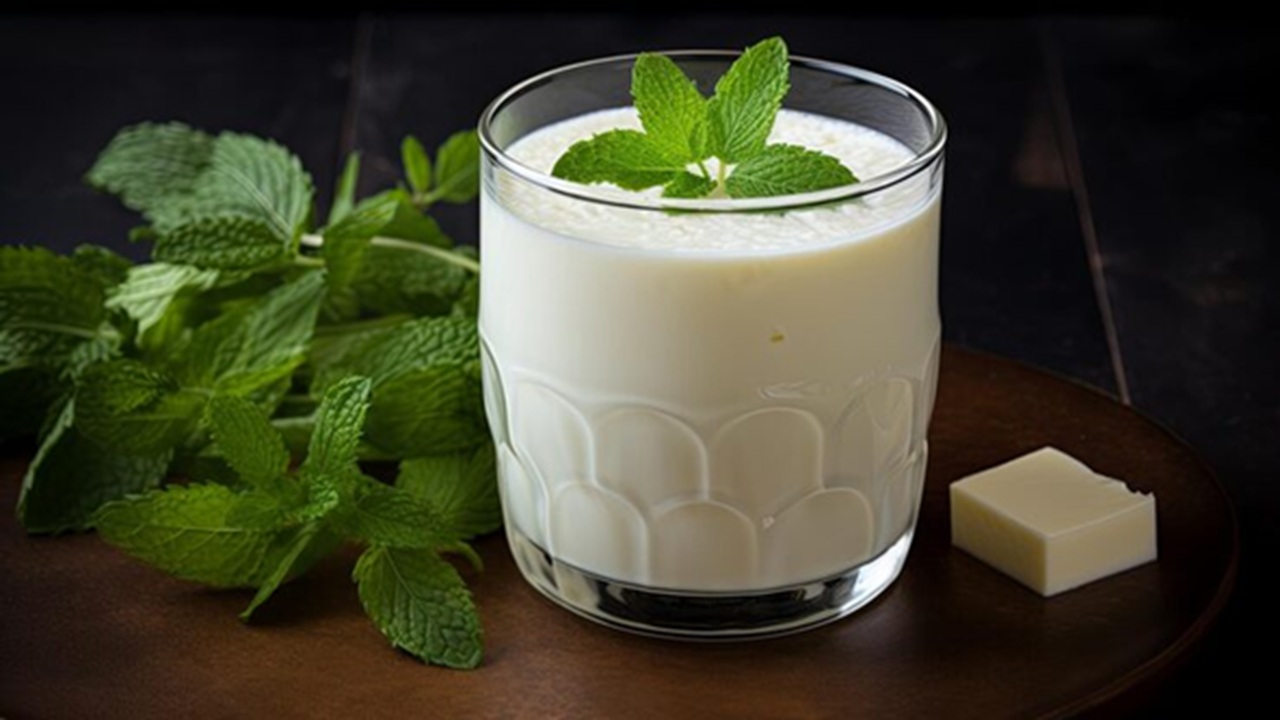 Buttermilk is low in calories and fats but high in protein. Buttermilk promotes a feeling of fullness. You can drink buttermilk if you feel you are starving.