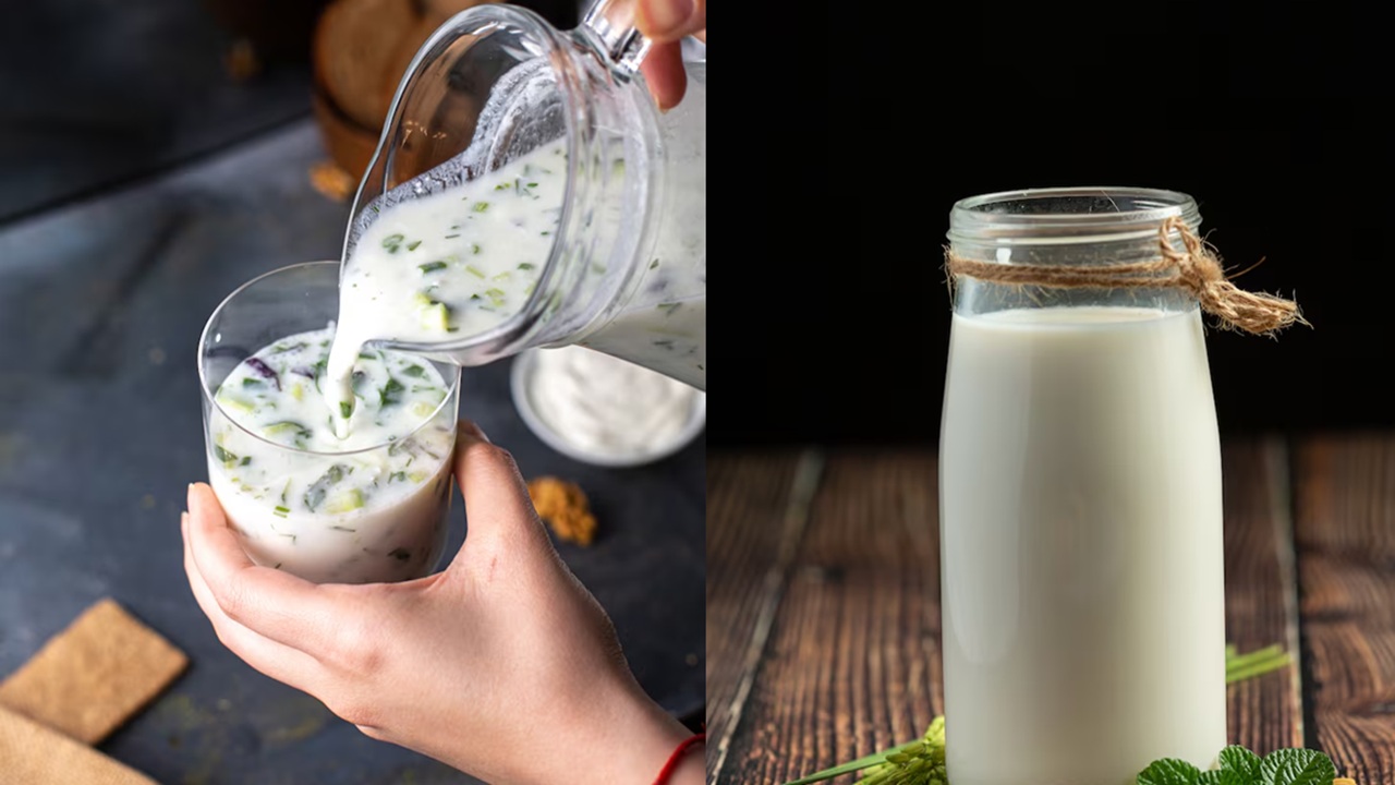 Because it helps digestion, lowers acidity and calms the stomach, buttermilk is best consumed after a meal, especially lunch. If you have indigestion or gas, drinking it in the morning can give you energy and help prepare your digestive system for the day.