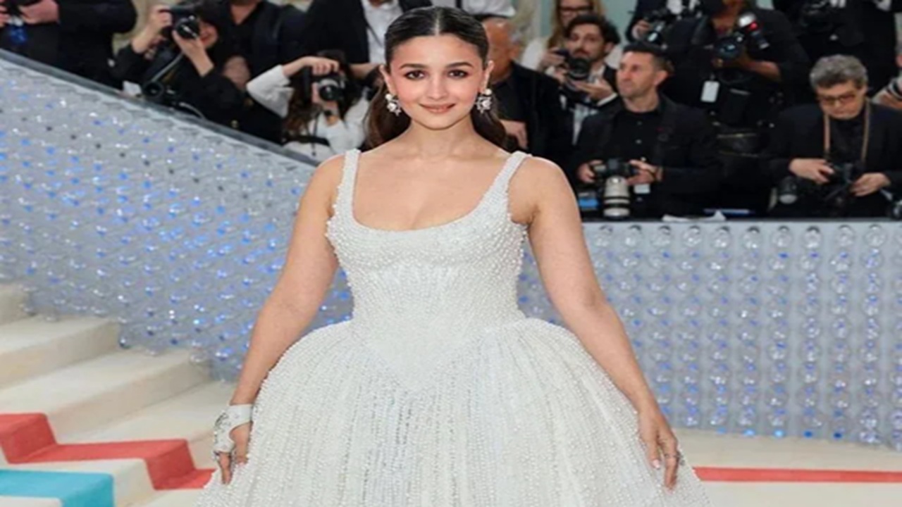 Long white gowns just looked beautiful on any occasion. You can take inspiration from Alia Bhatt.