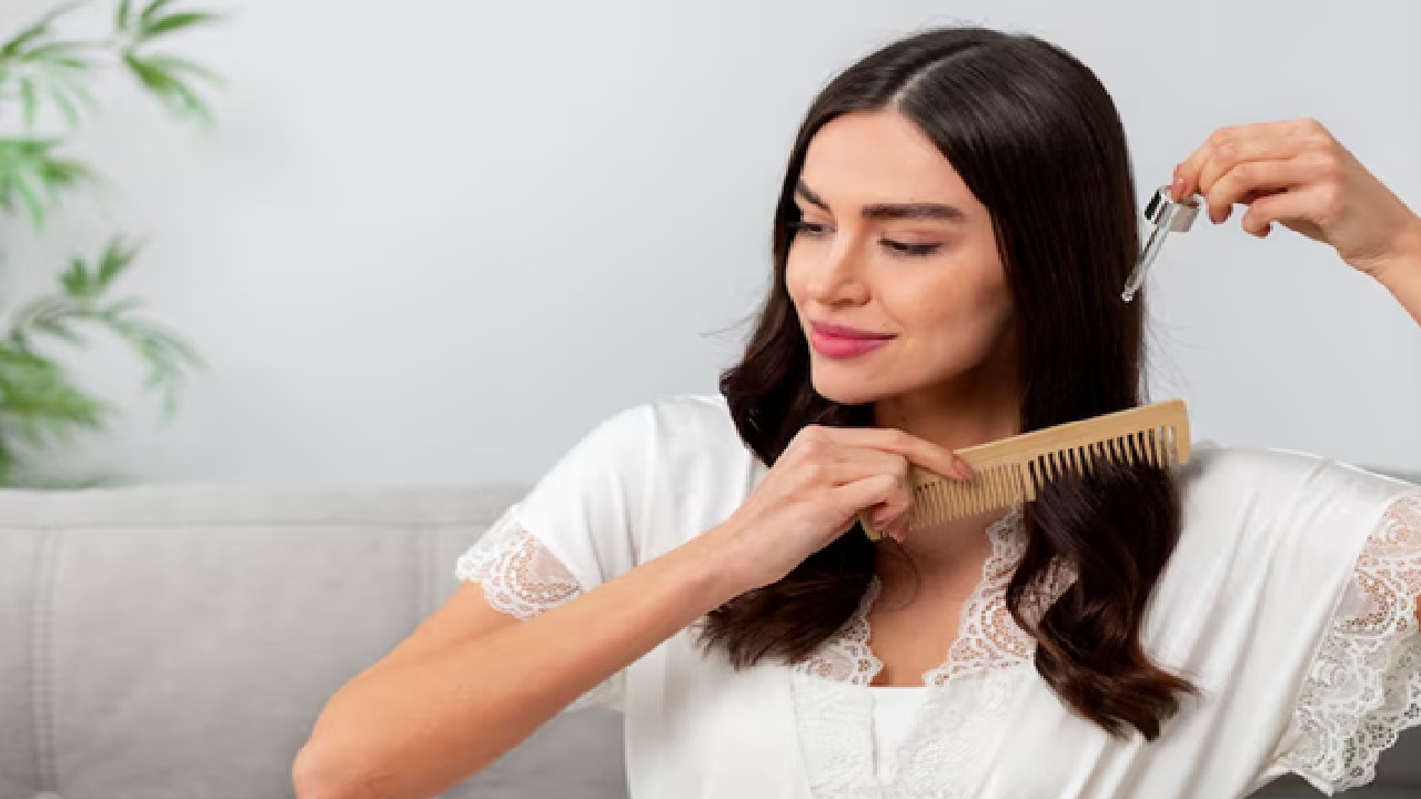 Comb your hair regularly: It is the best practice to comb your hair on a daily basis. Failing to do this can trigger more hair fall. Thus, keep a small comb with you and comb your hair every day to avoid tangles.