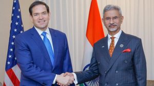S Jaishankar and Marco Rubio Meeting