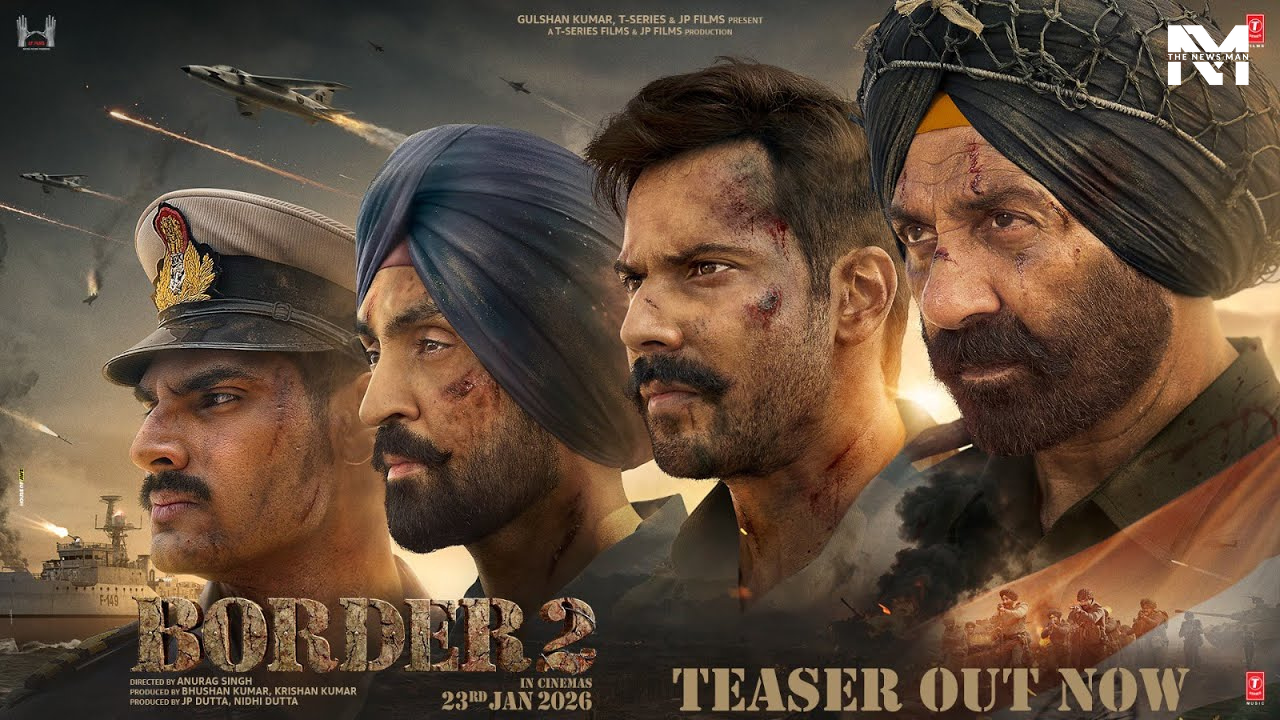 Border 2 Teaser: Sunny Deol, Varun Dhawan, Ahan Shetty Set the Screen Ablaze in the Epic War Film