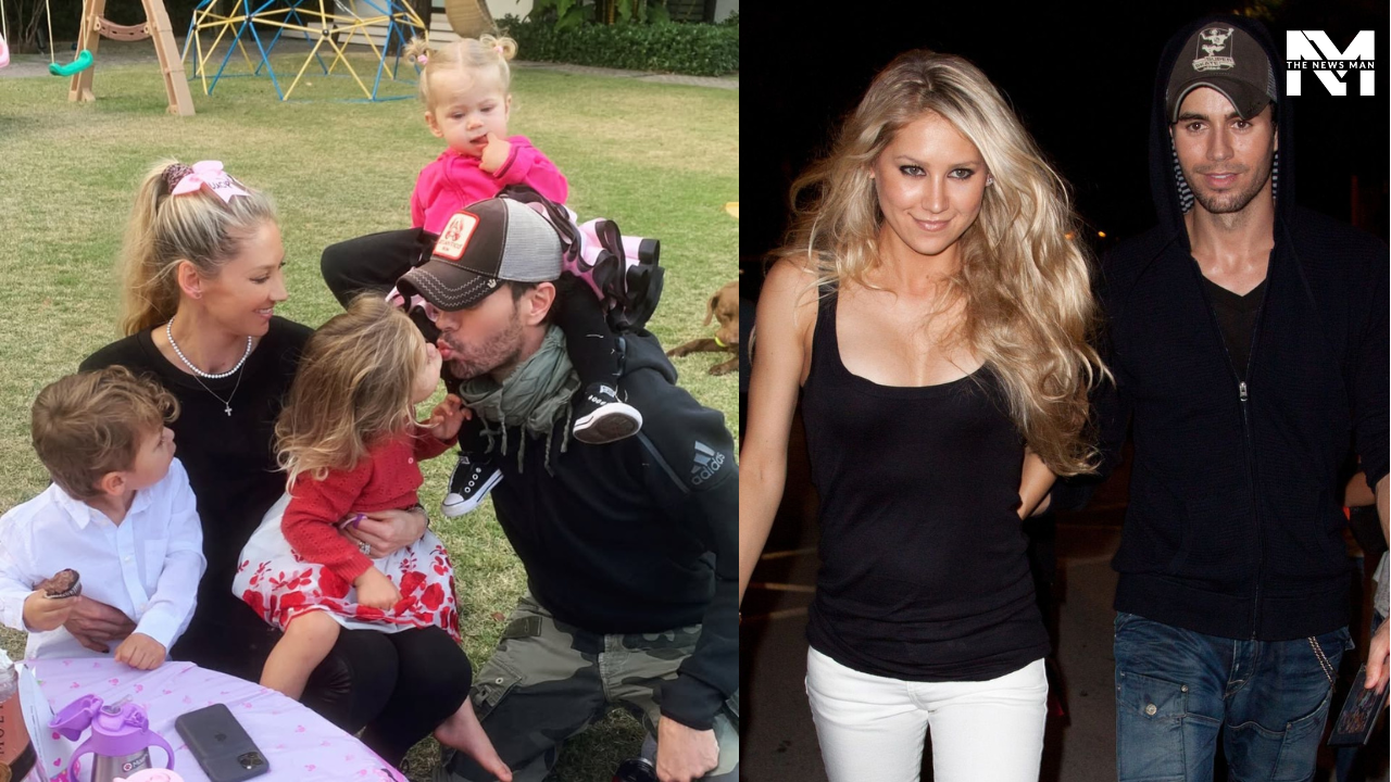 Enrique Iglesias And Anna Kournikova