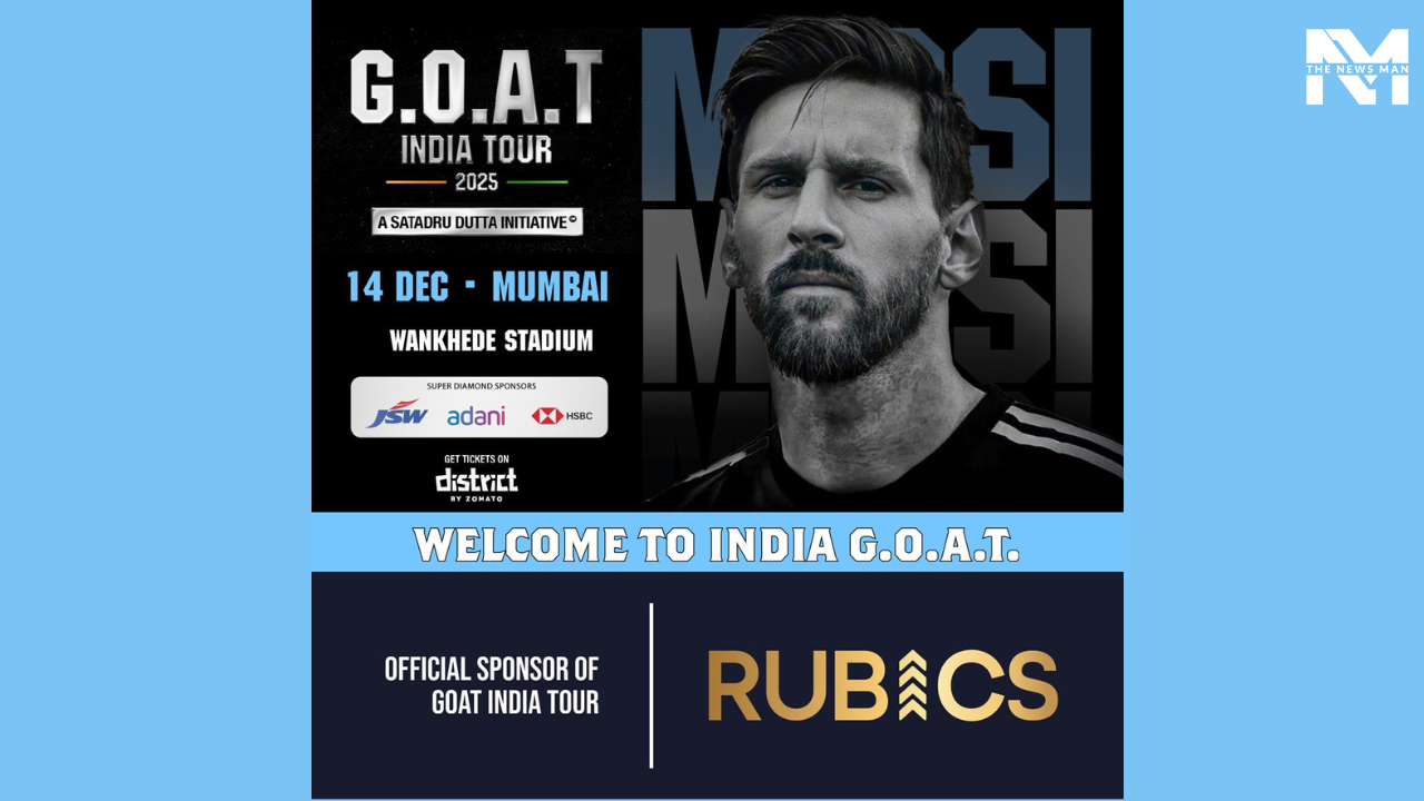 Rubics Realty Joins the G.O.A.T India Tour 2025 as An Official Sponsor