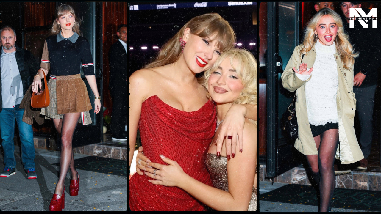 Taylor Swift and Sabrina Carpenter
