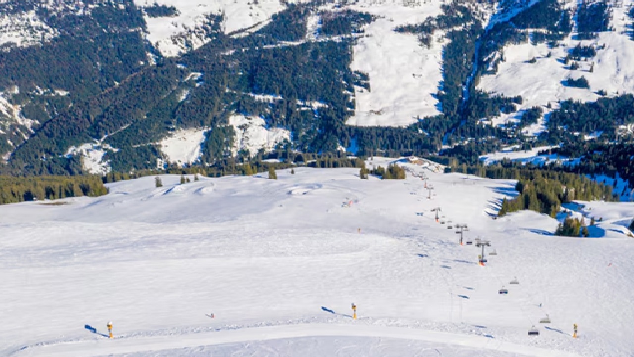 Gulmarg, Jammu and Kashmir: The ideal time for heavy snowfall is between January and the middle of February.
