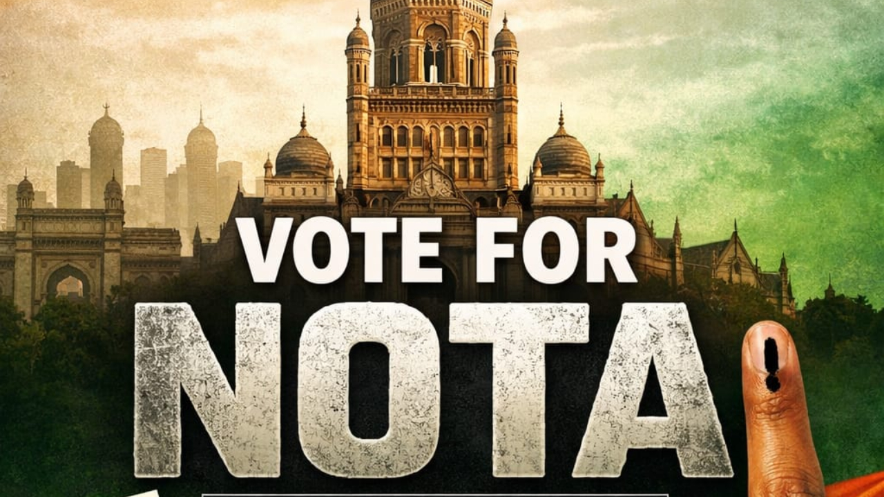 BMC Elections 2026 Results: Massive 1.83% Mumbai Voters Hit the NOTA Button