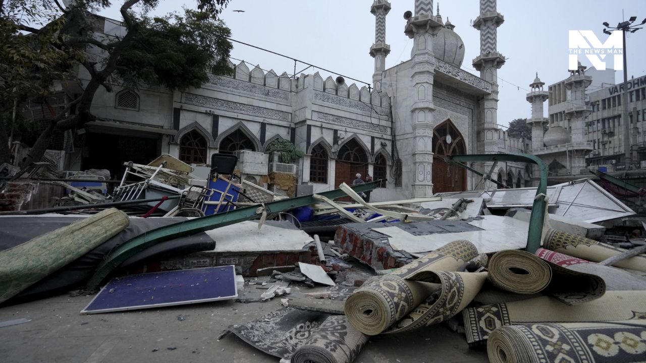 Delhi Police Identify Stone-Pelters Near Mosque During Demolition Drive