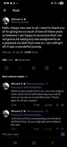 Arijit Singh retirement