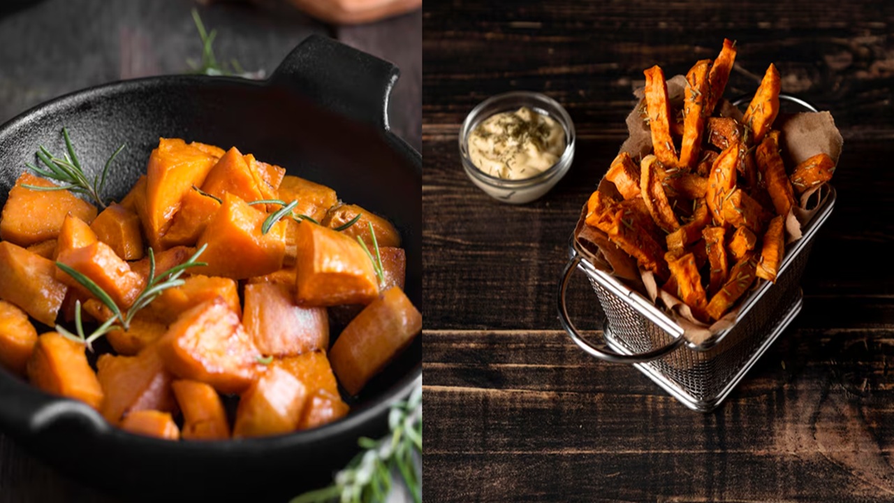 Baked vs Fried Sweet Potatoes: Know Which Cooking Method is Healthier for Diabetic Patients Baked vs Fried Sweet Potatoes: Know Which Cooking Method is Healthier for Diabetic Patients