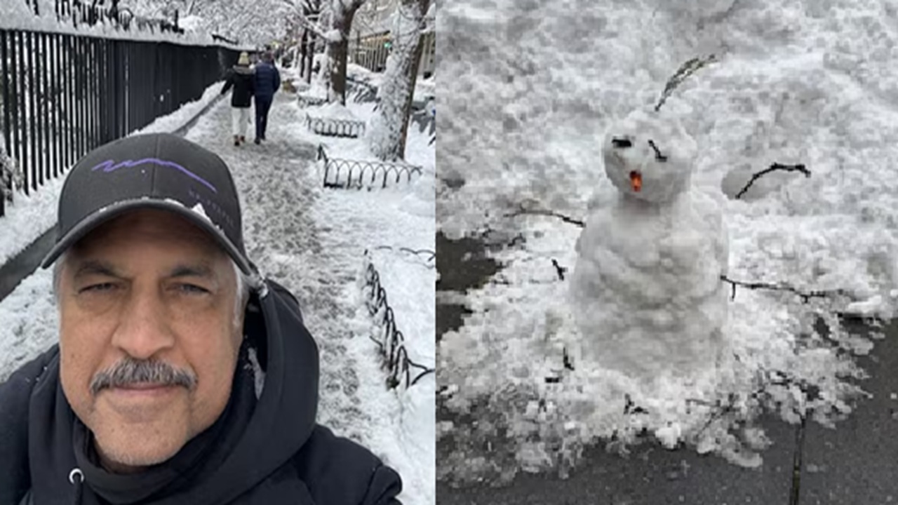 Anand Mahindra's Post-Blizzard Stroll in New York, Finds Joy Amidst the Storm; Shares Pics
