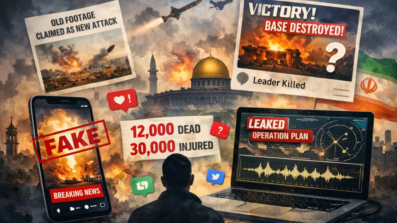 AI, Old Videos and False Claims Shape the Online Narrative of the Israel–Iran Conflict