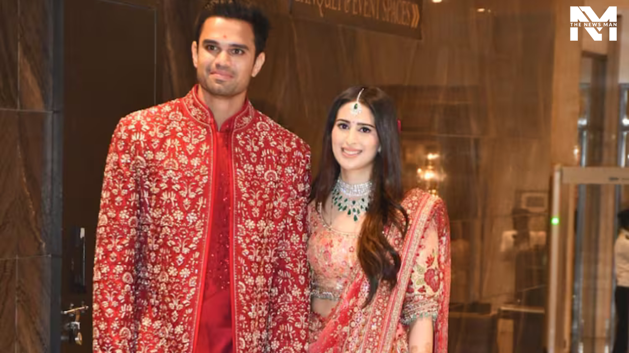 Inside Arjun Tendulkar And Saaniya Chandhok’s Wedding: The Newlyweds Rock in Ravishing Red Ensembles