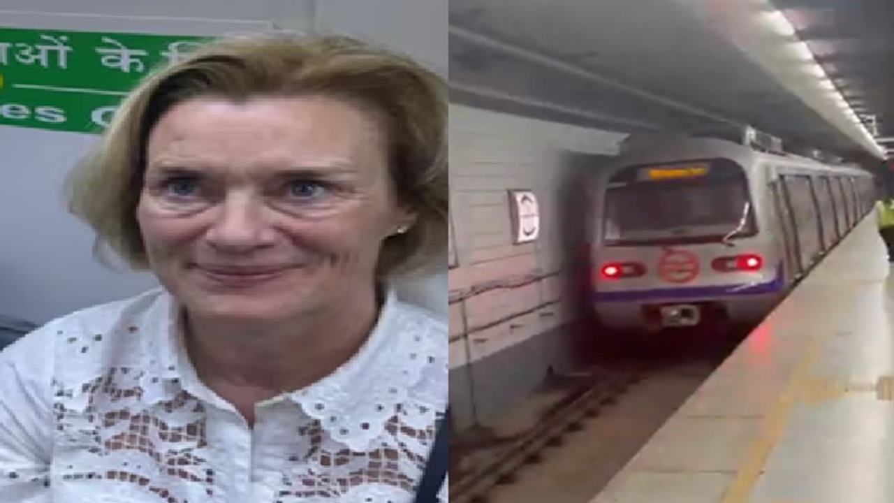 Watch: Norwegian Ambassador Travels by Delhi Metro; Calls Clean, Fast and Super-Efficient