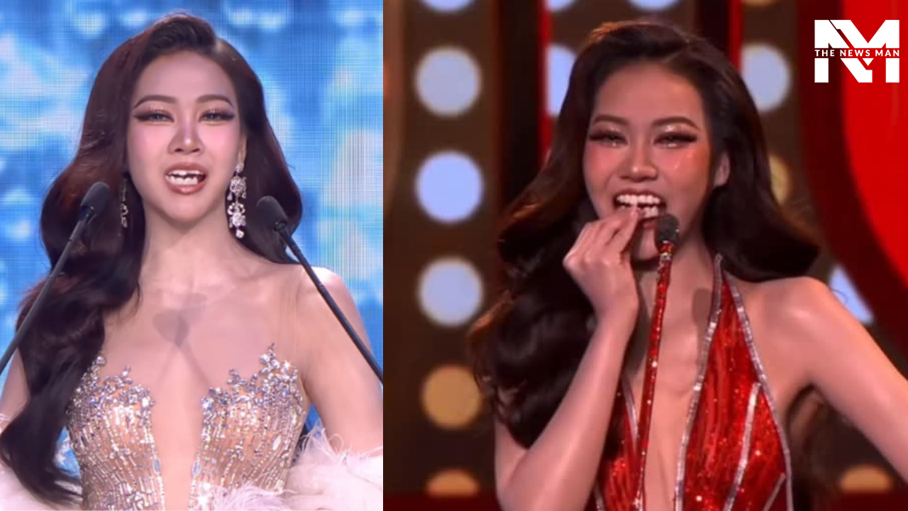 Miss Grand Thailand Contestant Kamolwan Chanago Struts with Confidence in Veneers During Finale After Viral Moment