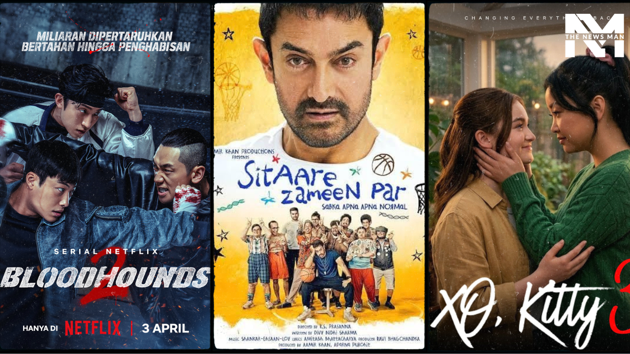 New OTT Releases This Week (March 30 to April 5): Sitaare Zameen Par, Bloodhounds Season 2, Vadh 2, & More