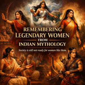 Legendary Women of Indian Mythology They chose. They questioned. They stood their ground.