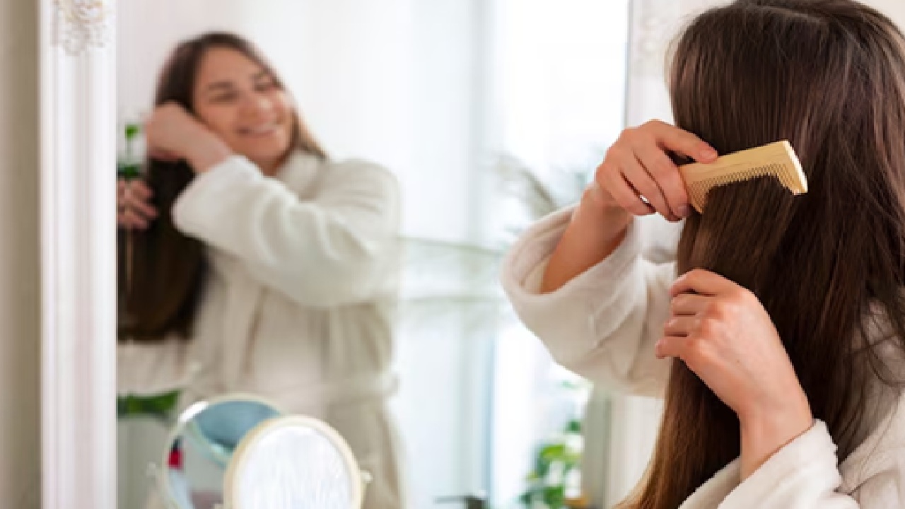 Reduce the use of chemical dyes, blow dryers, and hair straighteners, as they can damage hair follicles. Use mild, ammonia free items.