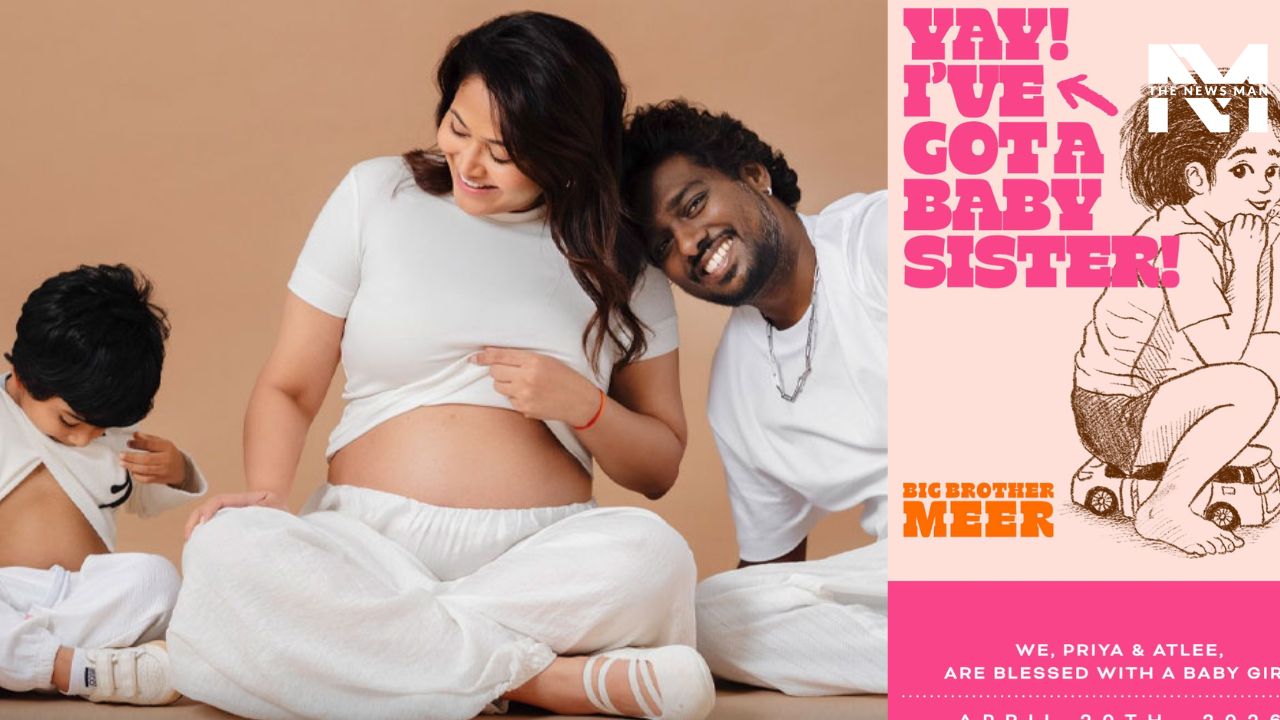 Director Atlee and Wife Priya Welcome Second Child, Announce the Arrival of Baby Girl