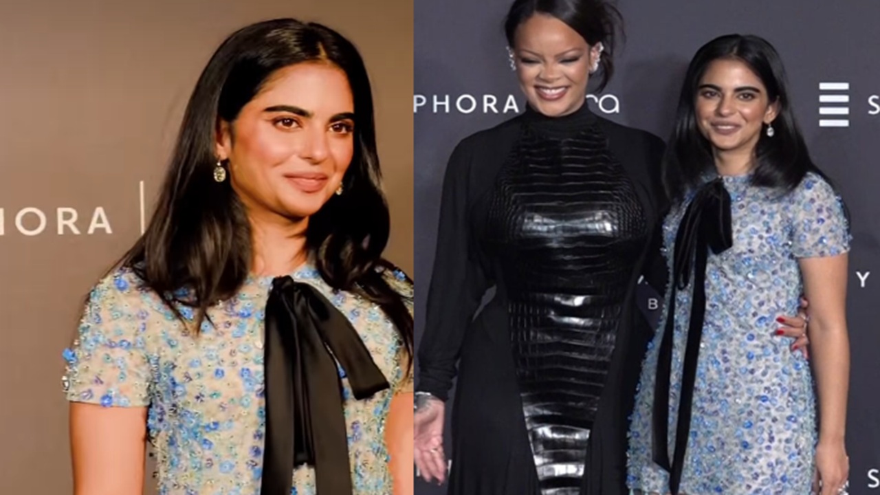 Isha Ambani Wins Hearts in Beautiful Dior Gown at Fenty Beauty Event