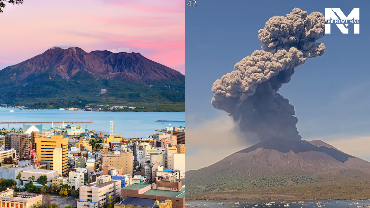 Japan’s Sakurajima Erupts, Sending Ash Plume 3000 Meters High in the Sky