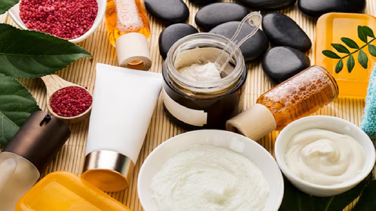 Use a light, water based serum with niacinamide or vitamin C to control sebum production and give antioxidant defense.