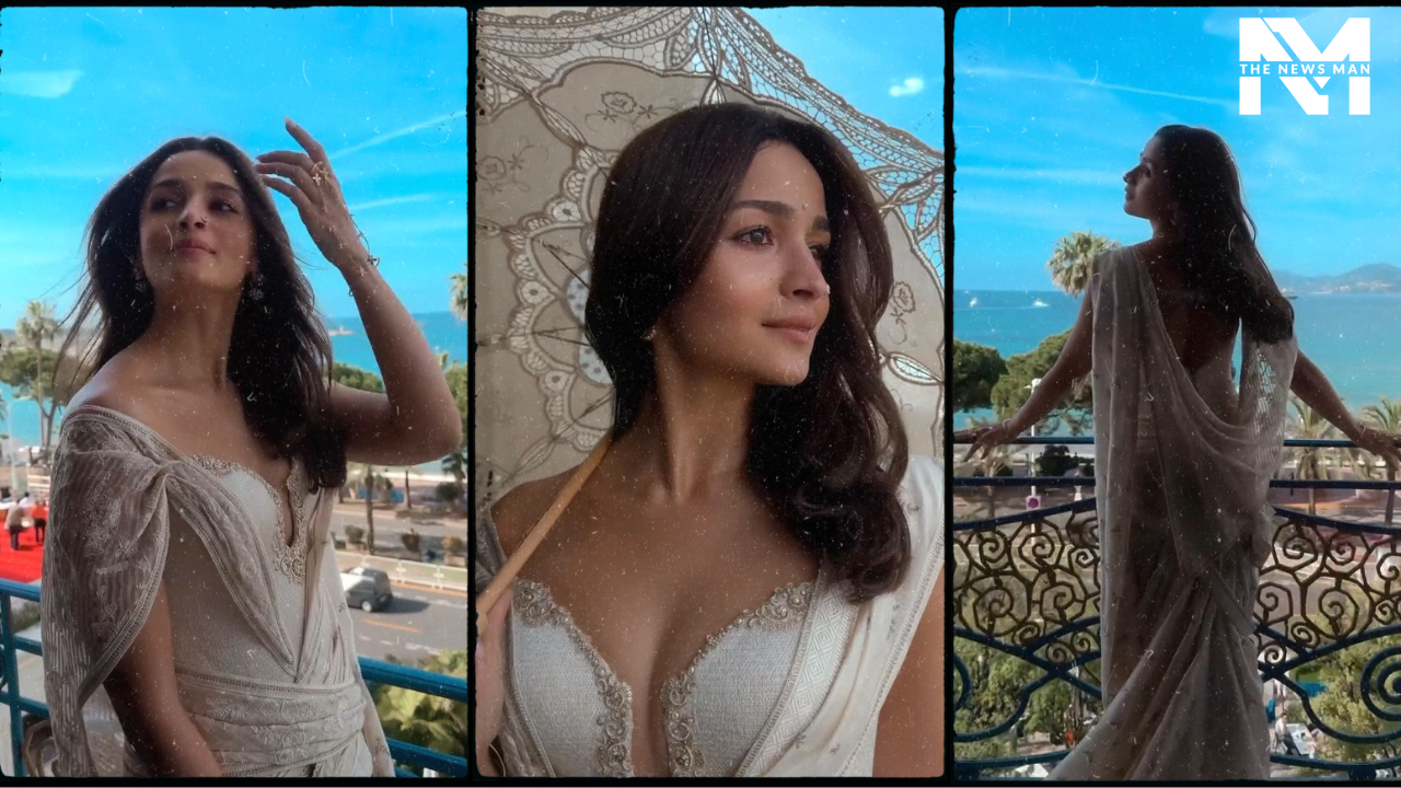Cannes 2026: Alia Bhatt Looks Mesmerizing in White at the Bharat Pavilion, Set to Unveil the IFFI 2026 Poster