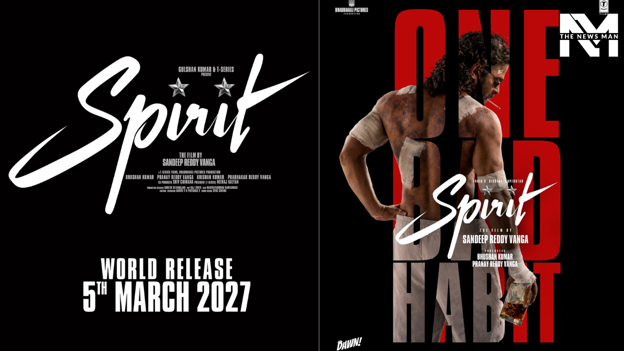 Spirit Release Date Unveiled: Prabhas, Triptii Dimri’s Action Drama to Hit Cinemas In  March 2027