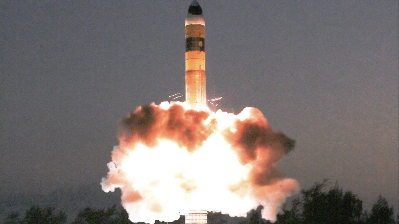 India Successfully Conducts Flight Trial Of Advanced Variant Of Agni Missile