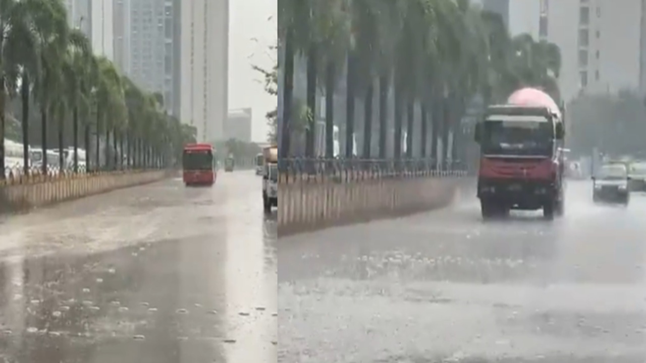 Mumbai Embraces Pre-Monsoon Showers, Heatwave Continues; IMD Issues Yellow Alert for Next Three Days Mumbai Embraces Pre-Monsoon Showers, Heatwave Continues; IMD Issues Yellow Alert for Next Three Days