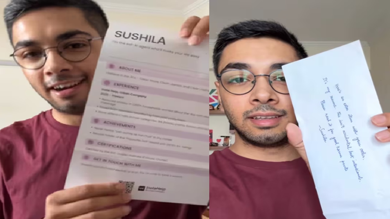 Delhi News: Man Opens Blinkit Order, Finds A Resume Inside; What Happened Next? Video Will Surprise You