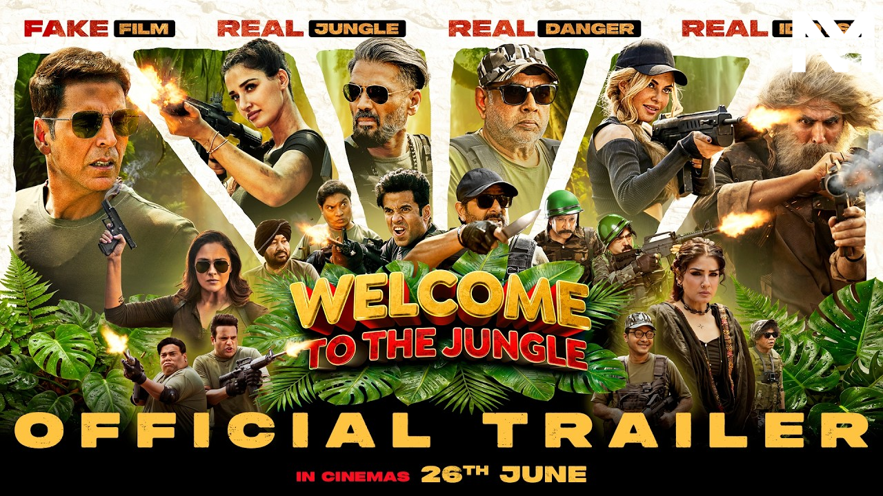 Welcome To The Jungle Trailer Out: Akshay Kumar, Suniel Shetty, And Gang Unleash Chaos, Comedy, And Action