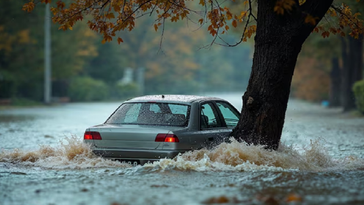 Heavy Rain Turns Gurugram Streets Into Rivers, Video Went Viral Online