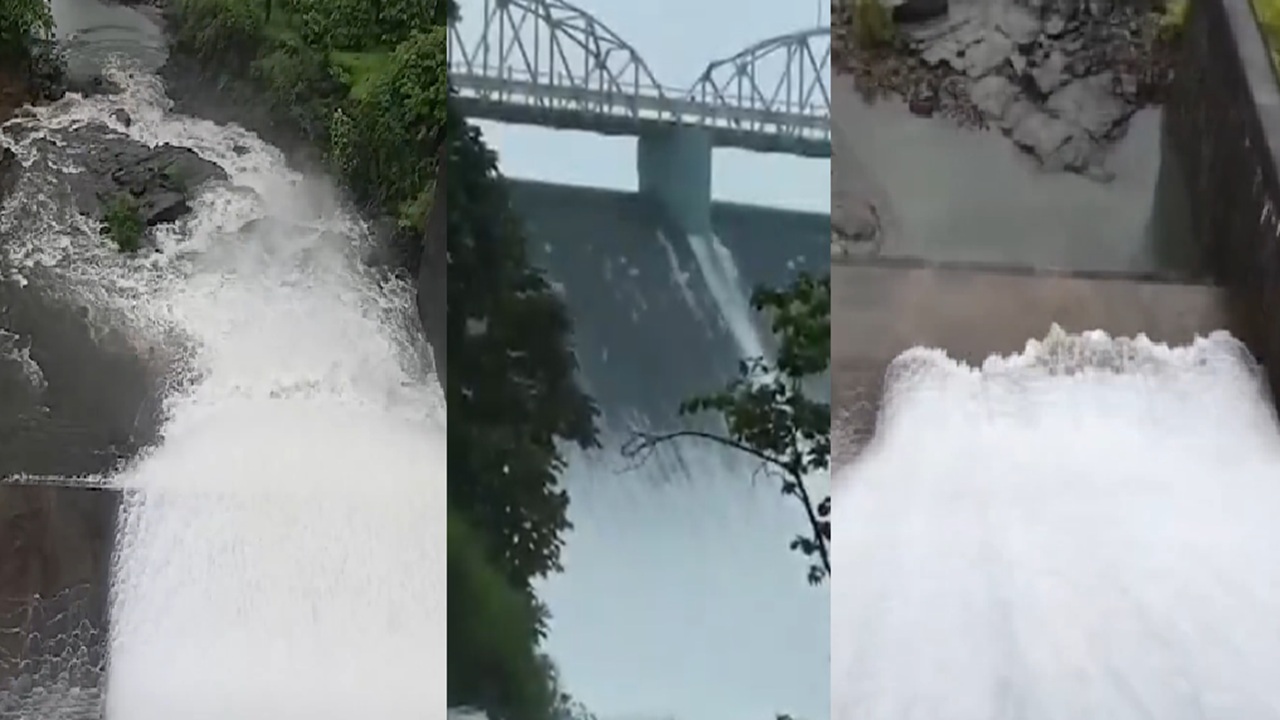 Tansa Lake Overflows As Heavy Rain Continues in Mumbai, Storage Rises Nearly 62 Percent