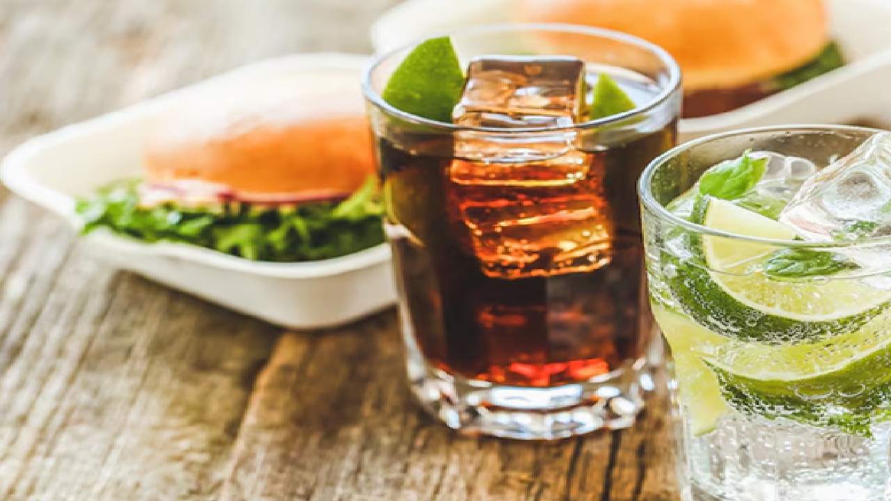 Milkshakes and creamy dessert drinks are high in sugar and fat, contributing to weight gain.