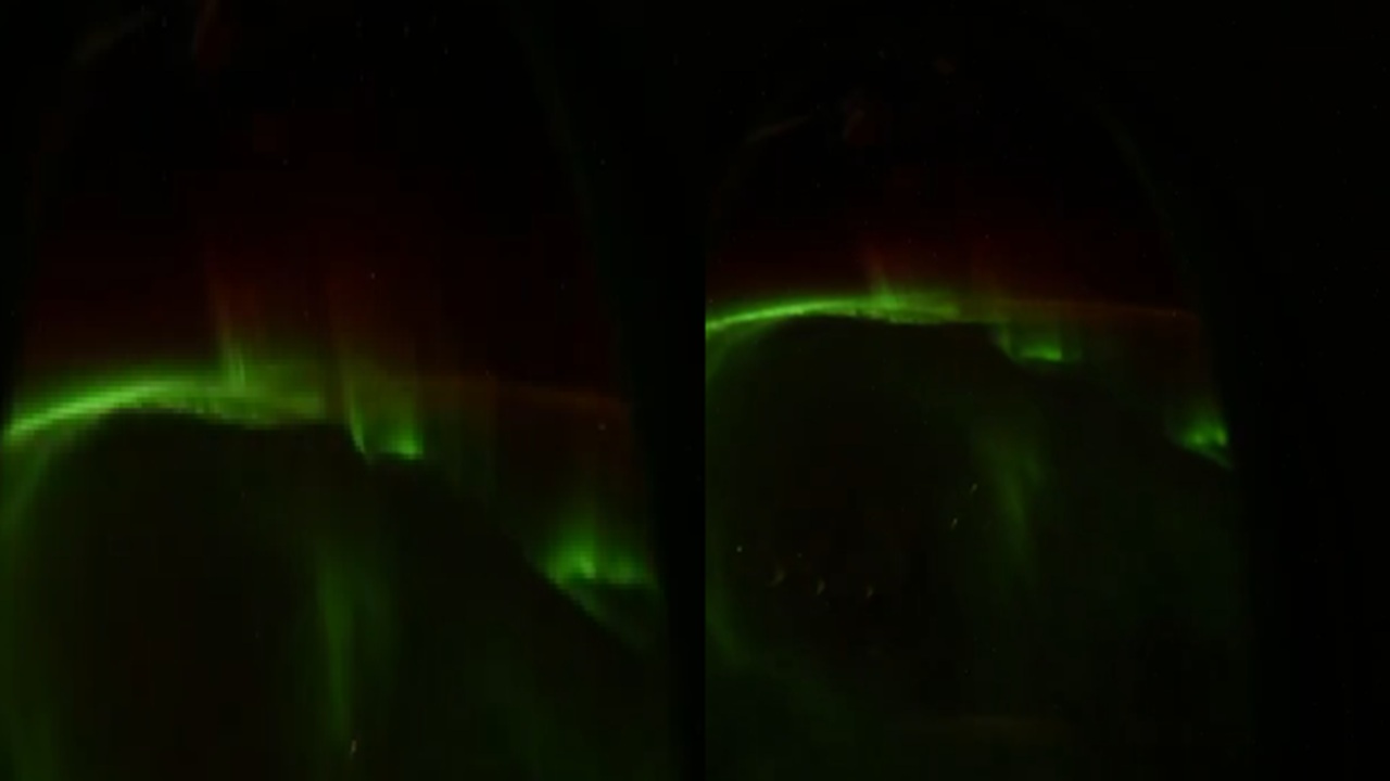 Room With A View: Astronaut Anil Menon Shares Stunning Glimpses of Auroras Glowing Outside Spacecraft Window